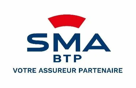 Logo SMA BTP, assureur partenaire de Home Pro BTP